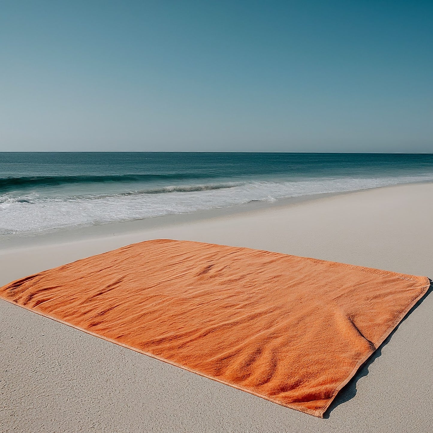 Aqua Bliss Towel – Orange - bala.pk