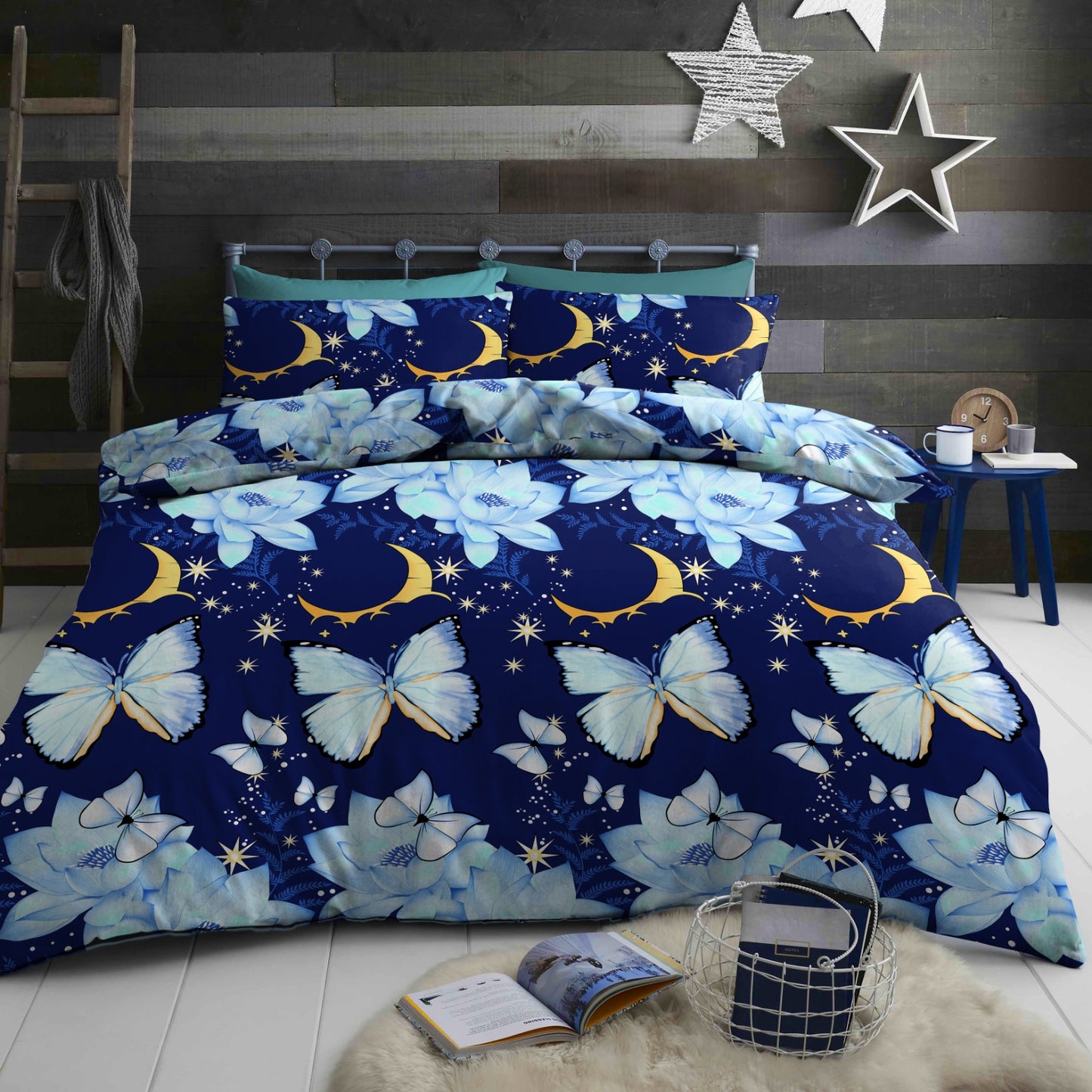 Quilt Cover Set with Beautiful Butterfly Patterns