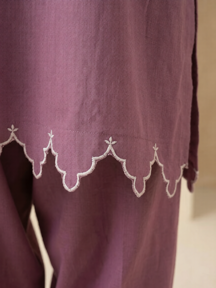 Mauve Minimalist 2 Piece