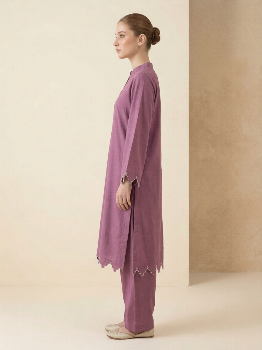 Mauve Minimalist 2 Piece