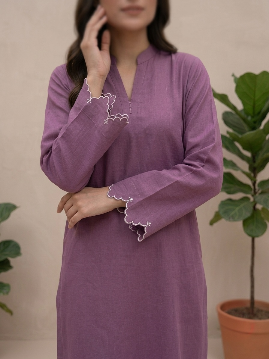 Mauve Minimalist 2 Piece